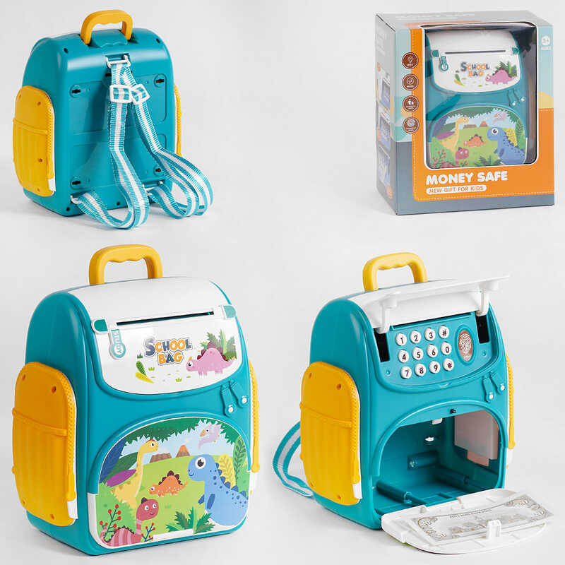 Сейф WF 3008 B (48) "Рюкзак", підсвічування, звук, мелодіїї, в коробці