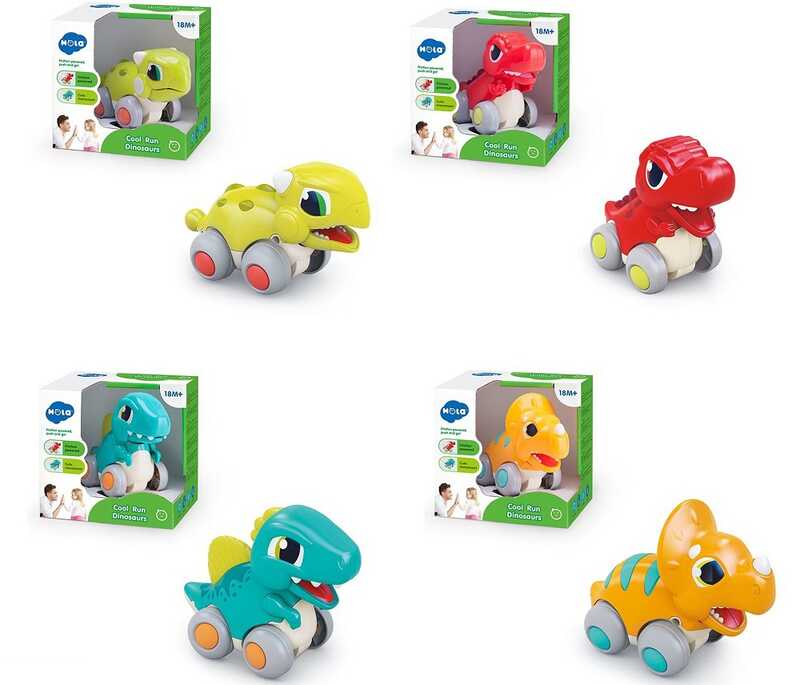 Машинка E 7968 ABCD (48) "Hola", інерція, відкривається паща, в коробці