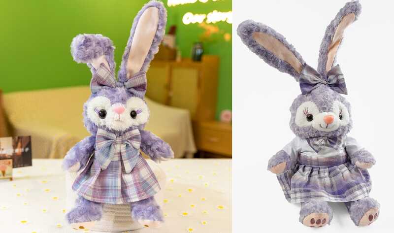 М`яка іграшка M 18239 (60) герой, висота 31см, сидяча, пластикові очі, сукня, бантик