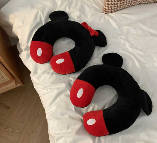 Подушка для подорожі M 17901 (50) 2 види, на кнопці