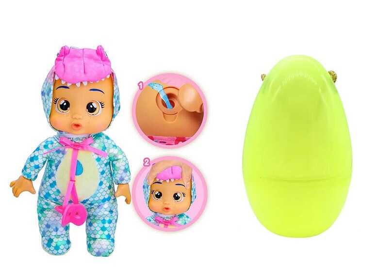 Пупс TK 2293 (120/2) висота 27 см, музичний чип, м'якотілий, плаче водою, пустушка, в боксі