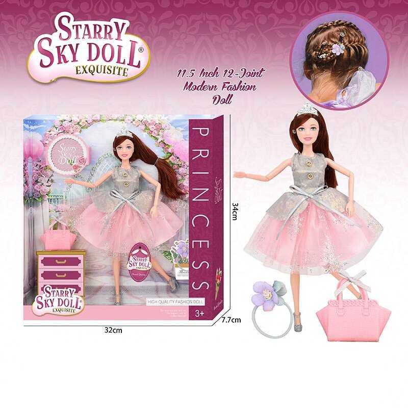 Лялька SK 026 (48/2) висота 30 см, взуття, прикраса, аксесуар, в коробці