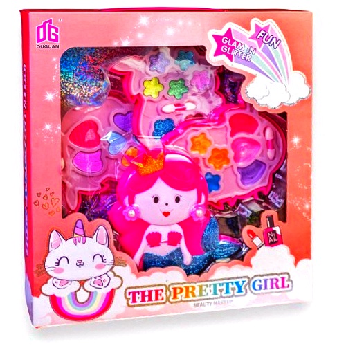 Косметика 2601 «Русалка», 3 яруси, тіні , в коробці