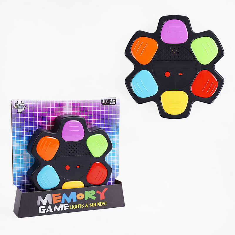 Меморі гра 909 H (108/2) звуки, підсвічування, в коробці