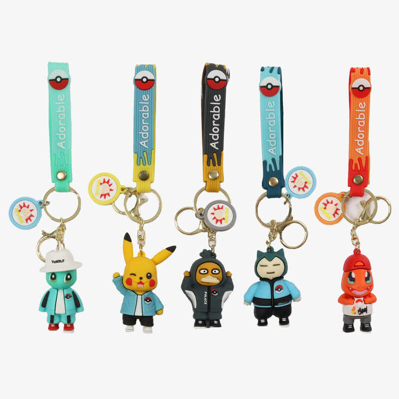 Брелок C 70835 (50) ЦІНА ЗА 12 ШТУК В УПАКОВЦІ, герой, середня висота - 6,5 см, металева фурнітура, ремінець, у пакеті