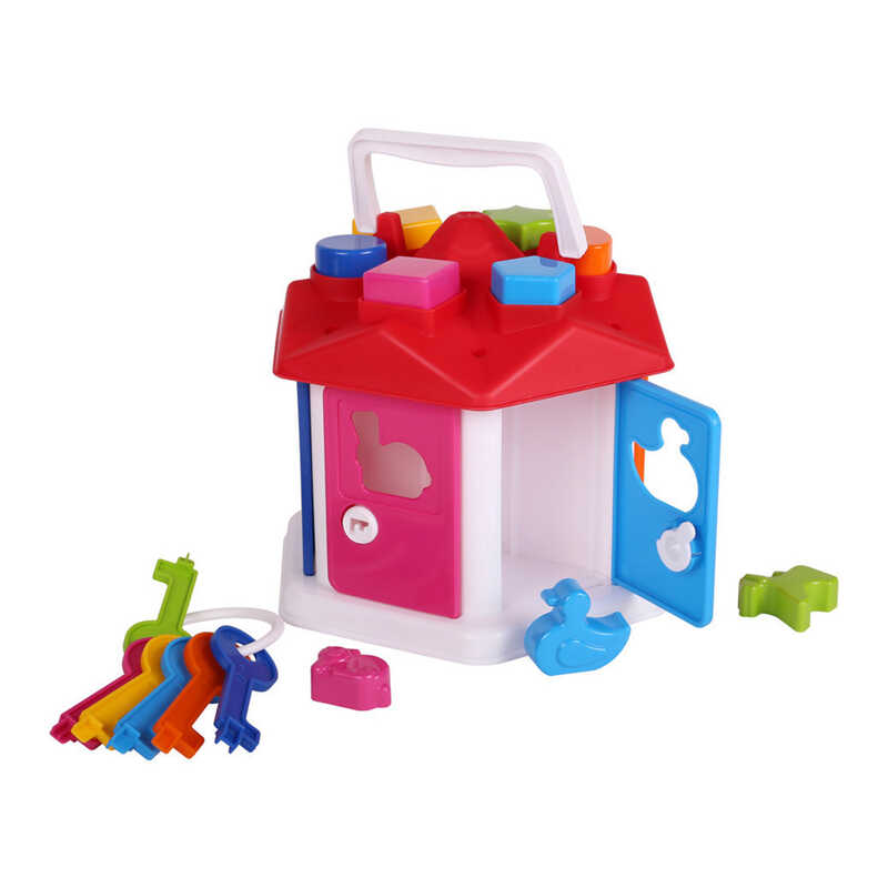 гр Розвивальний будиночок "Розумний малюк" 2438 (8) "Technok Toys", сортер, в пакеті