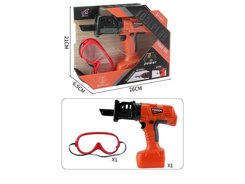 Електропила MX 110 (72/2) окуляри, на батарейках, механічний принцип роботи, в коробці