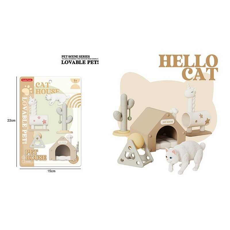 Улюбленець M 01 (72) рухливі кінцівки та голова, довжина 6 см, аксесуари, на листі