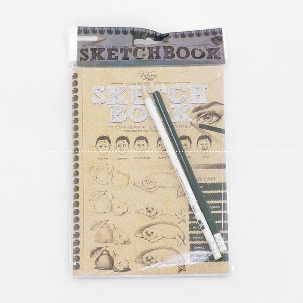 гр Набір творчості "SKETCH BOOK" SB-01-02 укр. (40) "Danko Toys"
