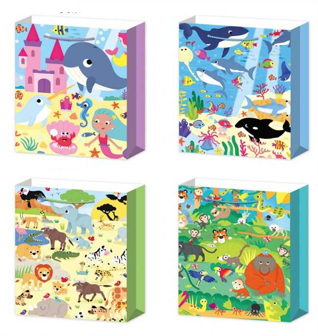 Пакет подарунковий С 69684 (480) 4 види, СЕРЕДНІЙ, ВИДАЄТЬСЯ ТІЛЬКИ МІКС ВИДІВ