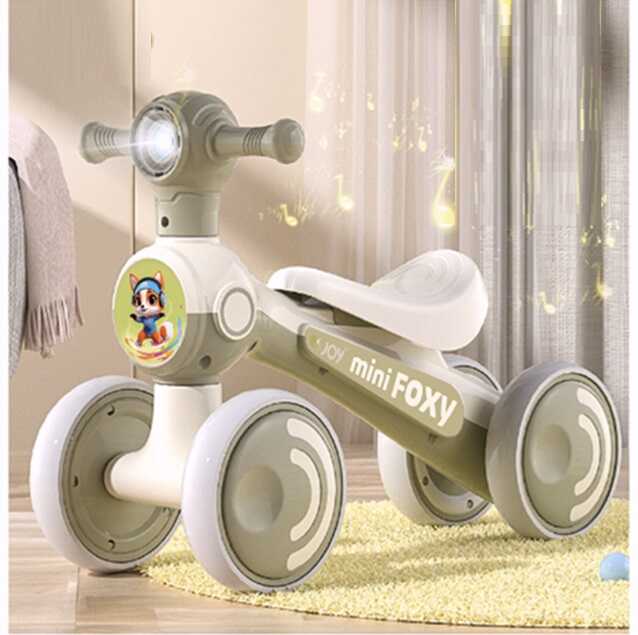 Велобіг JOY 4-х колісний TR-89302 (1) колеса EVA, рама пластик, УКРАЇНСЬКЕ ОЗВУЧУВАННЯ та підсвічування, в коробці