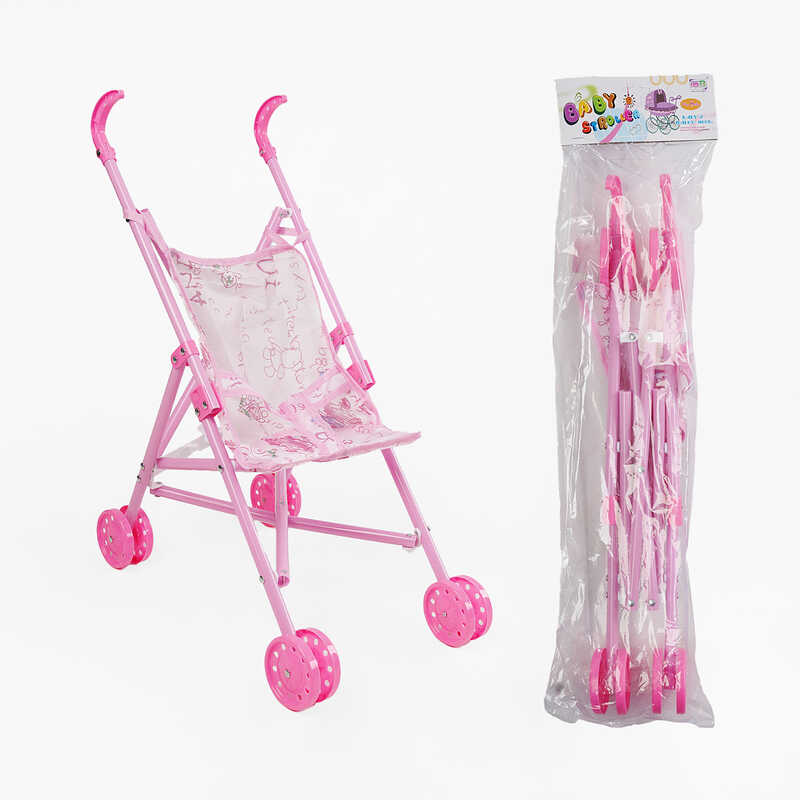 Візок для ляльки CS 7817 S-1 (72/2) висота 48 см, складна конструкція, в пакеті