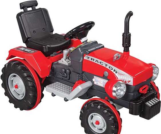Трактор 05-210 (1) ЧЕРВОНИЙ, акумулятор 12 V "Pilsan"