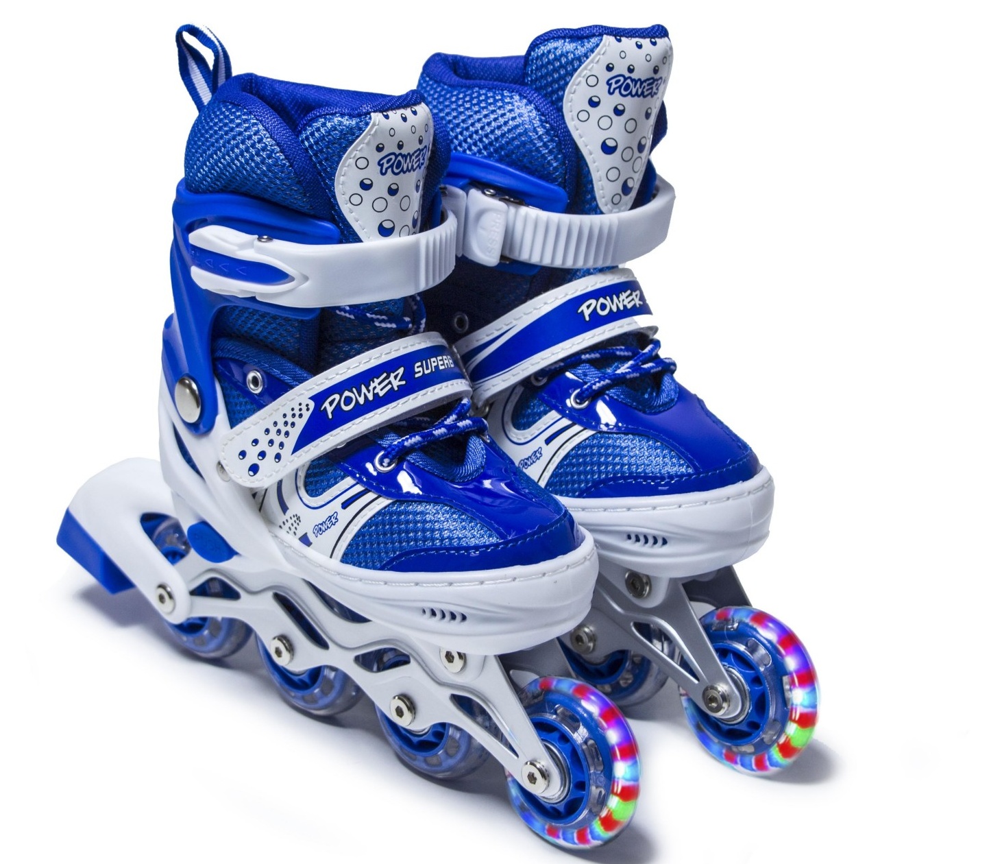 Ролики Superpower Blue, размер 38-42