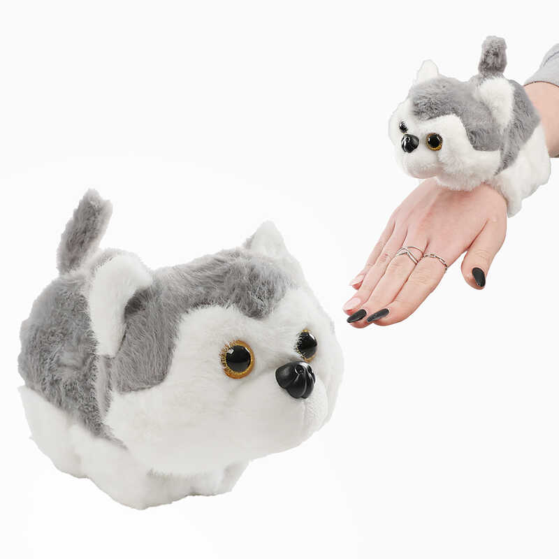 М’яка іграшка-браслет M 17683 (300) “Звірятко”, чіпляється на руку