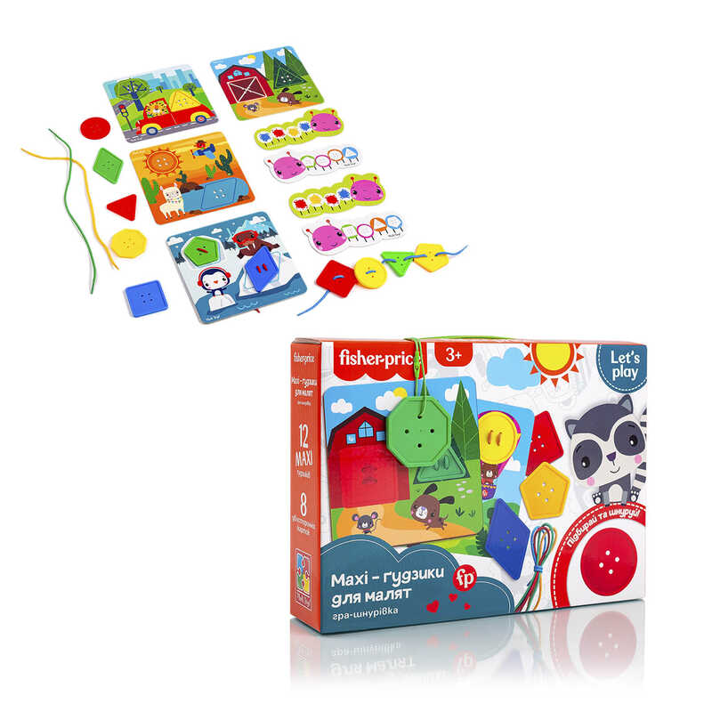 гр Гра шнурівка Fisher-Price "Парк розваг для малят" VT2905-22 (6) "Vladi Toys"