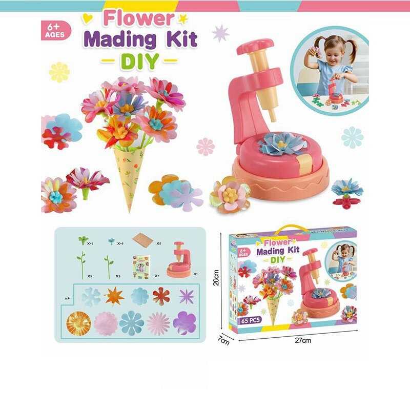 Набір для творчості 660 (72/2) інструмент, заготовки для квітів, аксесуари, в коробці