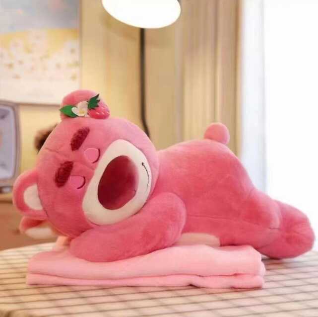 М’яка іграшка M 18199 (50) герой, довжина 45 см, плед 185*110 см