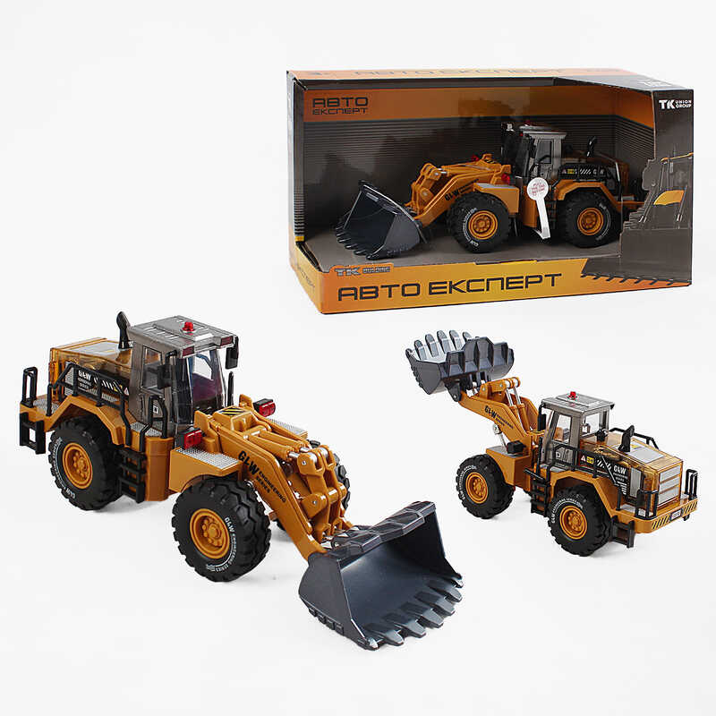 Спецтехніка TK-61715 (36) "Авто Експерт", металопластик, 1:40, звук, світло, інерція, рухомі елементи, в коробці