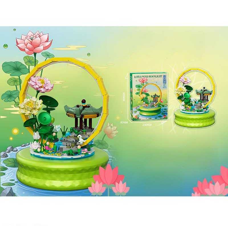 Конструктор 623004 (18) звук, підсвічування, заводний механізм, в коробці