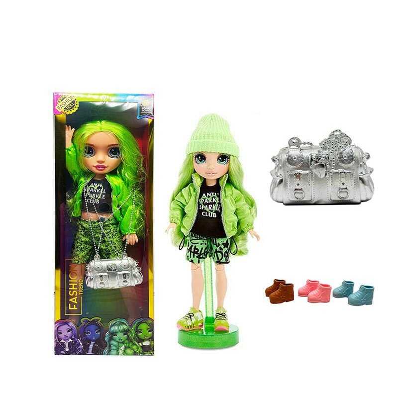 Лялька TK 2306 (24/2) висота 57см, рухливі кінцівки та голова, знімний одяг та взуття, сумочка, в коробці