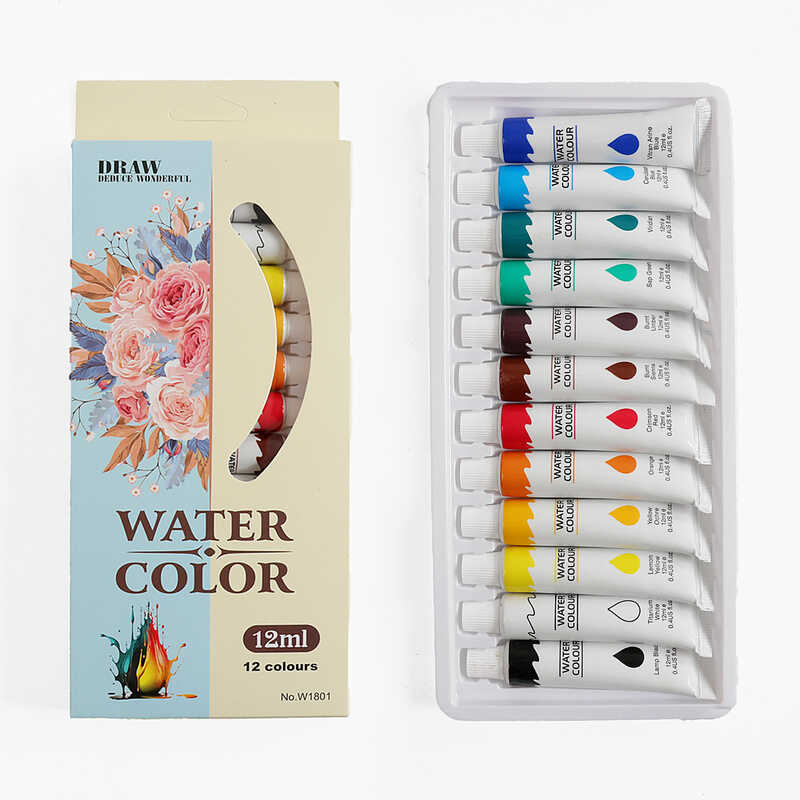 Акварельні фарби C 72034 (72) 12 кольорів, в коробці