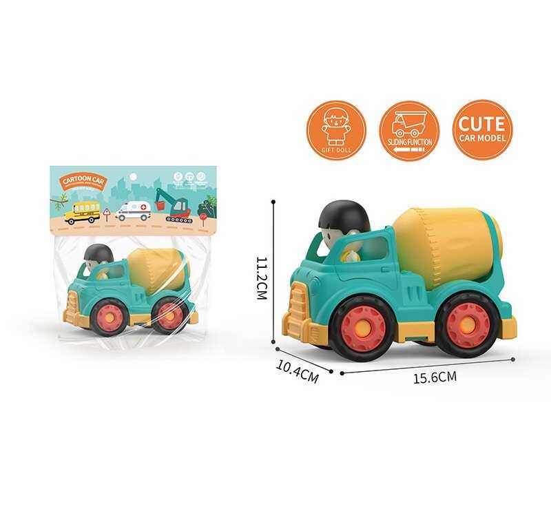 Машина 8052 (72) фігурка водія, в пакеті