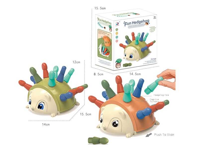 Логічний їжак 3702 C (96/2) сортер, в коробці