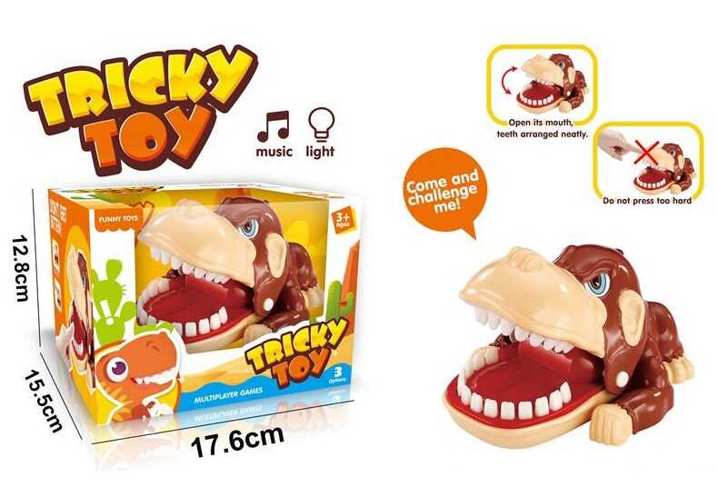 Зубастик 2021-165 (48/2) “Мавпа”, звук, в коробці