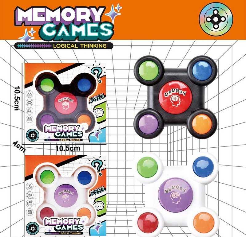 Меморі гра LZ 8908 (288) 2 види, звук, підсвічування, в коробці