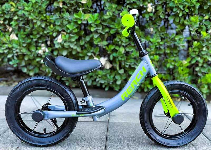 Велобіг "CORSO Reach" RC-7316-81 (1) сталева рама, колесо 12", надувні колеса, підніжка, підставка для ніг, дзвіночок