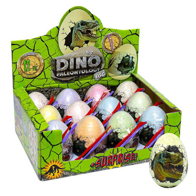 гр Розкопки "Dino Paleontology. EGG" DP-02-01 (12) "Danko toys", ЦІНА ЗА 1 ШТУКУ