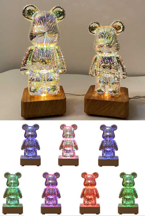 Нічник C 67111 (20) висота 20 см, від мережі, проєкція, в коробці