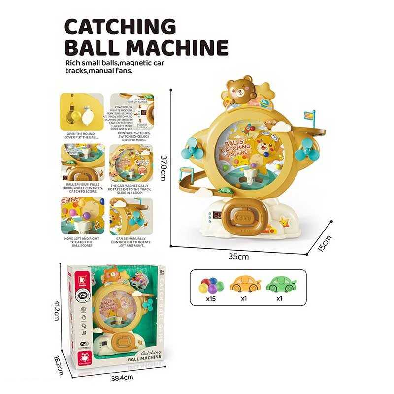 Розважальна гра G 256 A (8) мелодії, звуки, підсвічування, кульки, мінітрек, в коробці