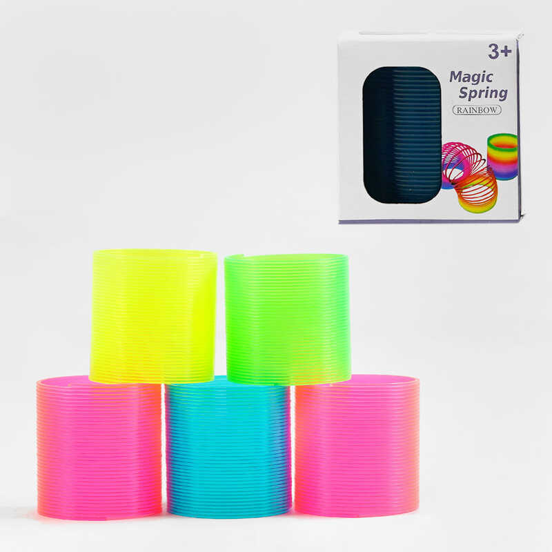 Пружинка SM 63-4 T (480) 4 кольори, ВИДАЄТЬСЯ ТІЛЬКИ МІКС ВИДІВ, в коробці