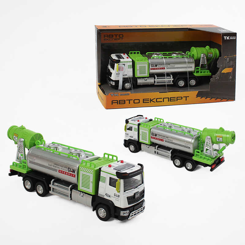 Спецтехніка TK-78594 (36) "Авто Експерт", металопластик, 1:40, звук, світло, інерція, парогенератор, рухомі елементи, в коробці