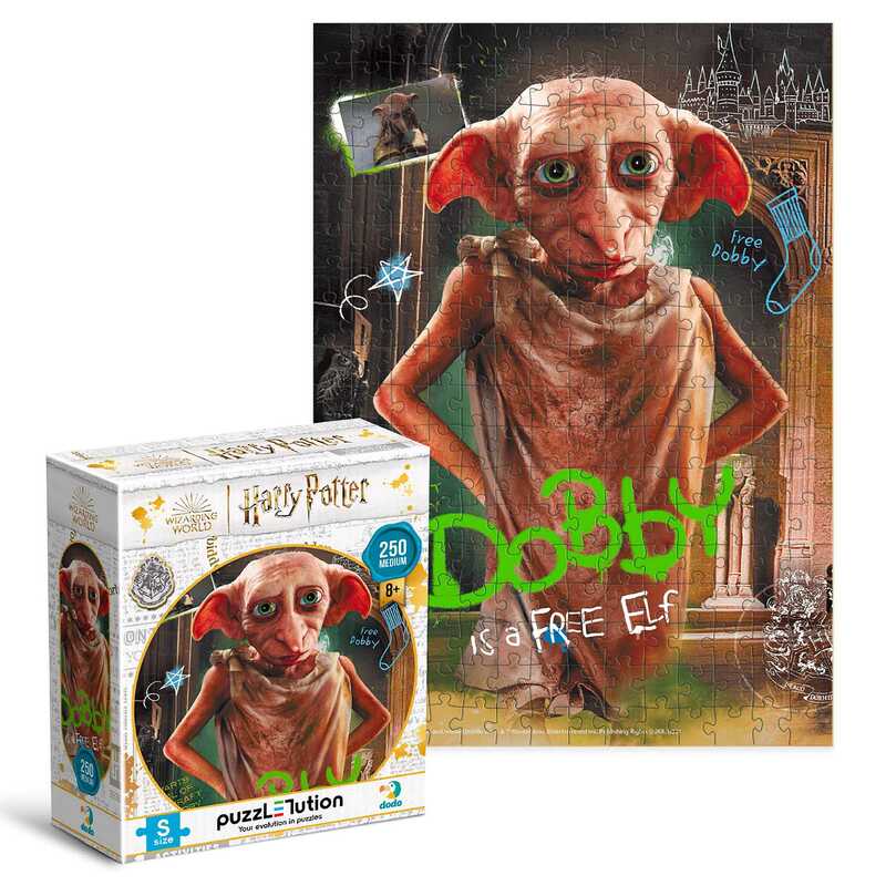 гр Пазл Medium-S "Harry Potter. Добі" 250 елементів 200497 (32) "DoDo"