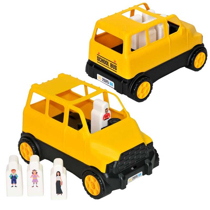 гр Авто "Smart wheels" автобус шкільний 40056 (14)  "Tigres", 26х15х15 см