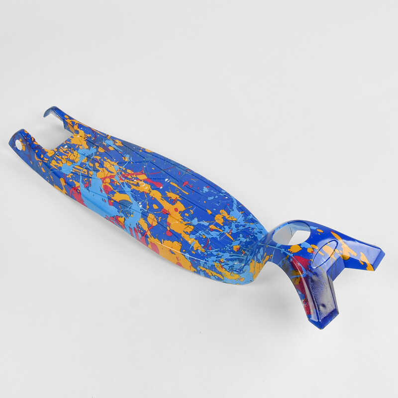 Пластикова платформа для самокату MAXI PR - 10202/113 (100) "Best Scooter", аквапринт, довжина 45.5см, ширина 13.5 см