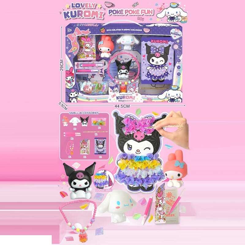 Набір для творчості U 11 (48) 3 фігурки героїв, прикраса, блокнот, 2 фломастери, в коробці