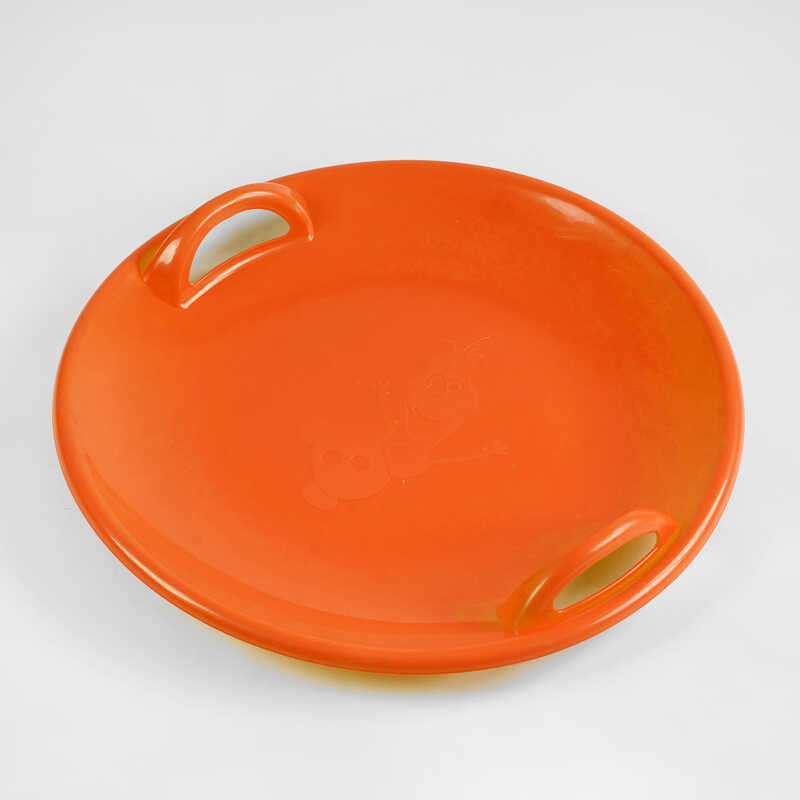 гр Сани "Льодянка" колір помаранчевий Л26903 (25) 60х60х10 см