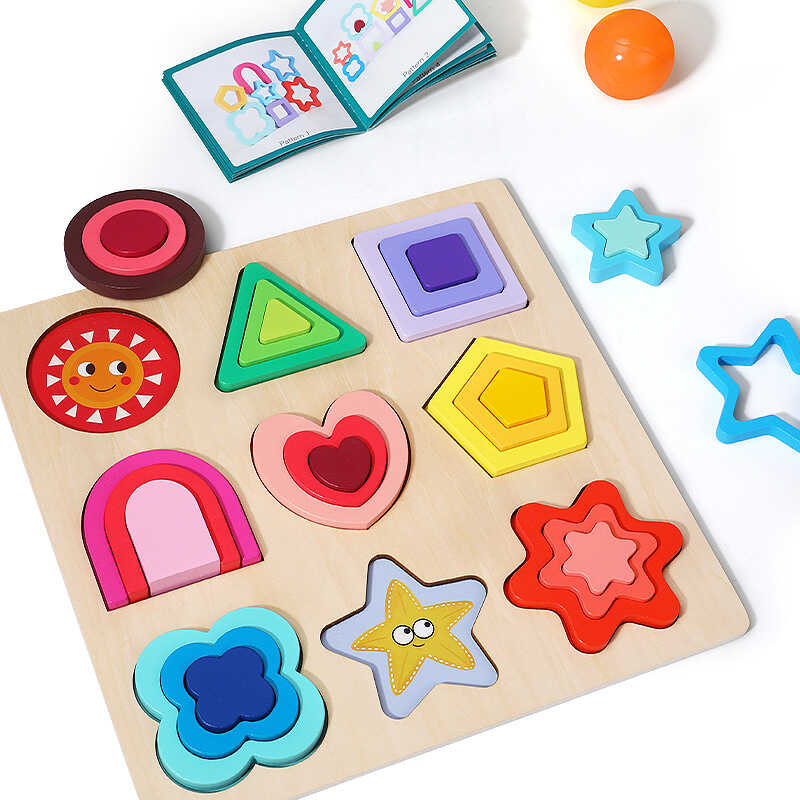 Пазли-вкладиші C 74410 (40) дерев’яні, в плівці