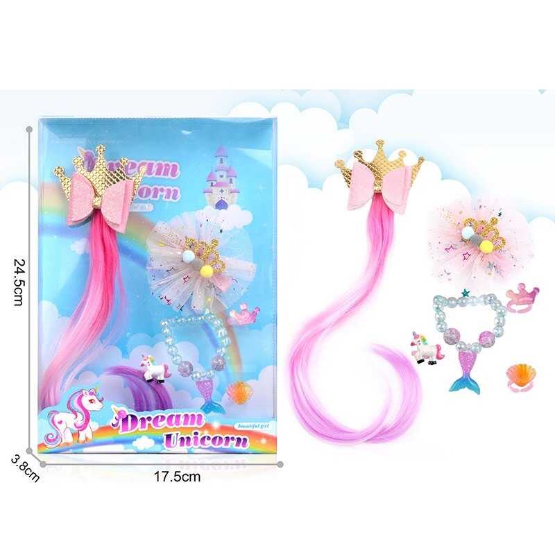 Набір прикрас A 9 C (120/2) браслет, кільця, шпильки, у слюді