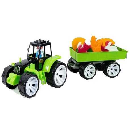 гр Трактор ферма 007/12 кольоровий (8) "BAMSIC"