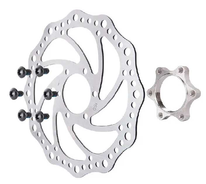 Гальмівний диск з фланцем Repute 160мм RP-16011 (100) у зборі