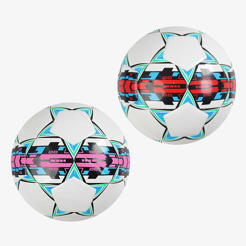 М`яч футбольний C 70341 (50) 2 види, вага 400-420 грамів, матеріал PU, балон гумовий з ниткою