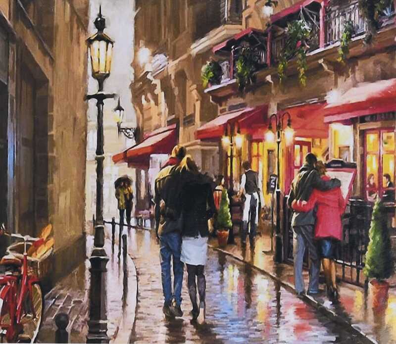 Картина за номерами HCEG 33399 (30) "TK Group", "Побачення", 30х40см, в коробці