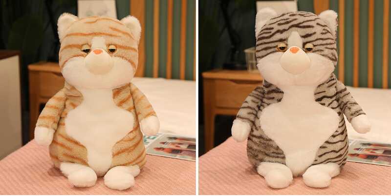 М`яка іграшка M 17841 (50) "Котик", 2 кольори, висота: 56 см