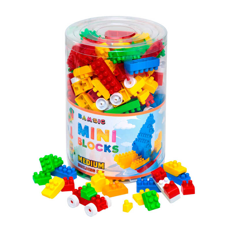 гр Конструктор "Mini Blocks №11" 333 деталей в тубусі 116/11 (14) "Bamsic"