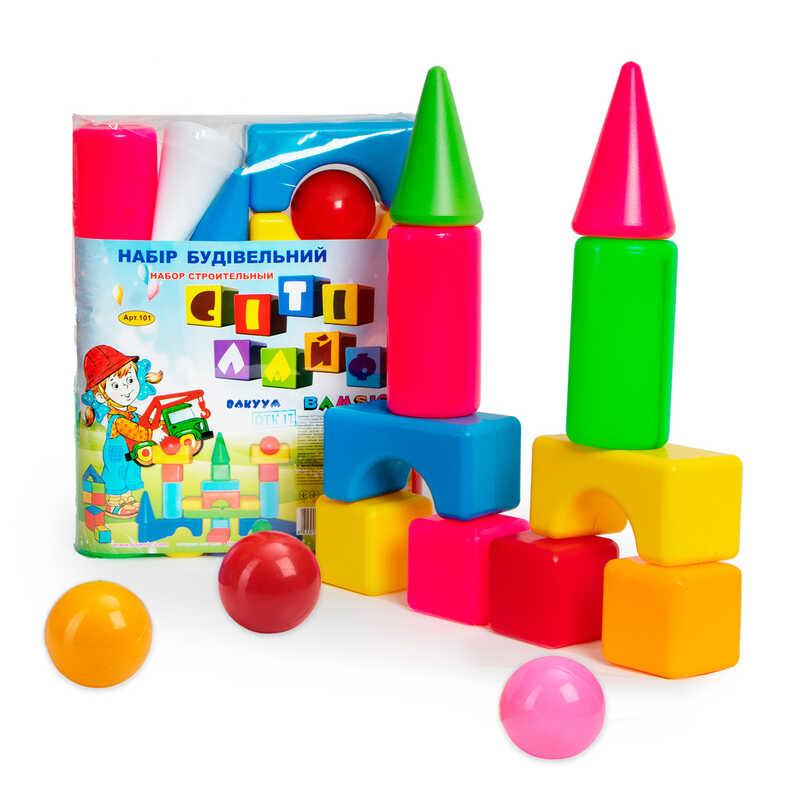 гр Сіті лайф "Малий вак" 101 (15) "BAMSIC" 16 деталей, в пакеті